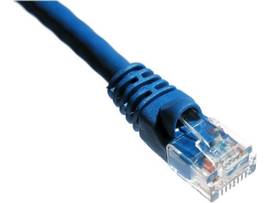 AXIOM 14FT CAT5E 350MHZ PATCH CABLE MOLDED BOOT (BLUE)