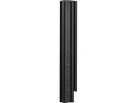 ATDEC 400 POST WITH GUIDE MARKS BLACK