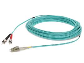 ADD-ONADDSTLC30M5OM3 30M OM3 AQUA DUPLEX PATCH