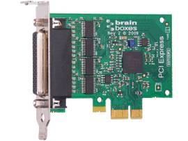 LOW PROFILE PCI EXPRESS 4 RS232 1MBAUD