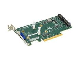 SPM NCNR AOC-SLG3-2M2 PCI-E ADD-ON CARD FOR UP TO 2 X NVME SSD