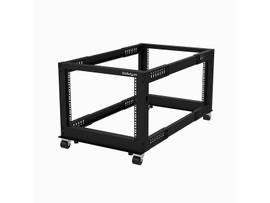 8U 19IN OPEN FRAME SERVER RACK 22-40IN