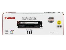 CANON CARTRIDGE 118 YELLOW TONER