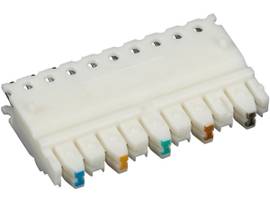 BLACK BOX CORP CAT5E CONNECTING BLOCKS 5-PAIR 10-PACK