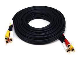 MONOPRICE RCA COAXIAL COMPOSITE VIDEO AND STEREO A
