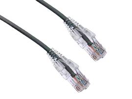 AXIOM 20FT CAT6A BENDNFLEX ULTRA-THIN SNAGLESS PATCH CABLE 650MHZ (GRAY)
