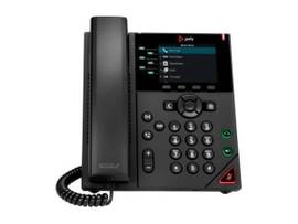 HP POLY VVX 350 6-LINE IP PHONE AND POE-ENABLED