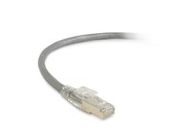 BLACK BOX CORP GIGATRUE 3 CAT6A PATCH CORD GRAY 3FT
