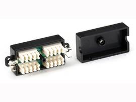 BLACK BOX CORP CAT5E SHIELDED HARD-WIRE COUPLER