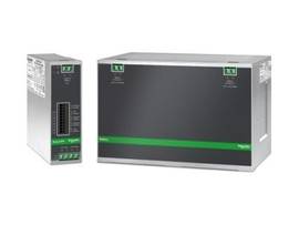 SCHNEIDER DIN RAIL MOUNT SWITCH POWER SUPPLY BATTERY BACK UP 24V DC 10 A