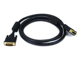 MONOPRICE DUAL LINK DVI-D M/F EXT CABLE, BLACK 6FT