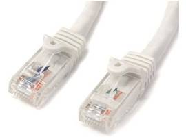 75FT CAT6 ETHERNET CABLE WHITE 100W POE