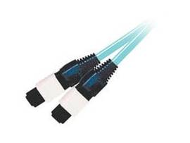 LEGRAND-ORTRONICS 20M MTP 10G OM3 MM PLN FIBER-AQUA