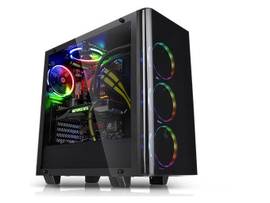 TT VIEW 21 TG BLK MID TOWER COMPUTER CASE