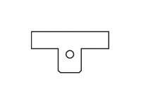 TRANSITION 3.1IN DIN RAIL MOUNT