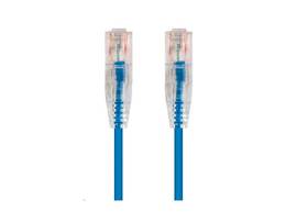 MONOPRICE SLIMRUN CAT6 CABLE 28AWG 50FT BLUE