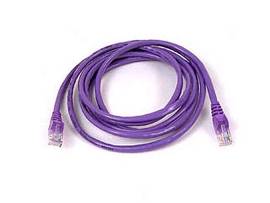 BELKIN RJ45 CAT5E PATCH SNAGLESS PURPLE 25-FT