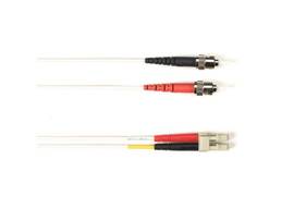 BLACK BOX CORP SM FO PATCH CABLE DUPLX, PLENUM, WH, STLC