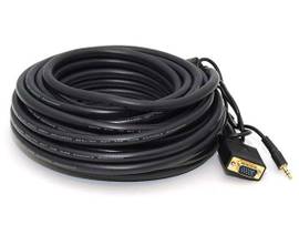 MONOPRICE SUPER VGA M/M STEREO AUDIO 35FT