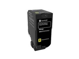 LEXMARK RETURN PROG TNR CX725 HI-YLD YELL