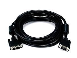 MONOPRICE 15FT 28AWG DVI-A TO SVGA (HD15) CABLE-BL