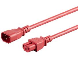 MONOPRICE 3FT 14AWG RED HEAVY-DUTY COMPUTER EXTENS