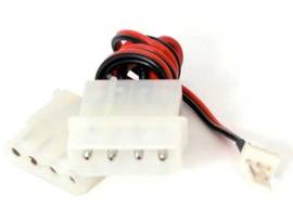 12IN FAN ADAPTER TX3 TO 2X LP4 POWER