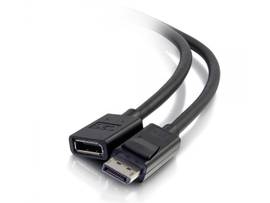 C2G 6FT DISPLAYPORT EXTENSION CABLE M/F BLK