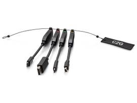 C2G HDMI DONGLE RING DP MDP USBC MINIHDMI