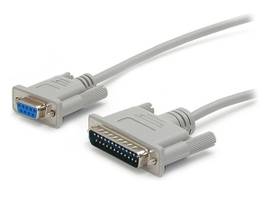 10FT CROSS WIRED SERIAL NULL MODEM CABLE
