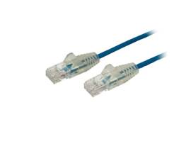 CABLE - BLUE SLIM CAT6 PATCH CORD 6 IN