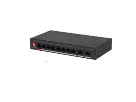 SMARTEYES GALAXY HUNTER SERIES 10-PORT UNMANAGED DESKTOP SWITCH WITH 8 PORT POE MAXIMUM POWER CONSUMPTION IS 90W SUPPORTS 250 M