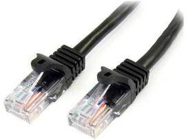 100FT BLACK SNAGLESS CAT5E PATCH CABLE