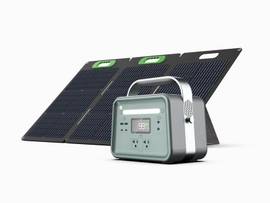 330W Solid State Portable Power Station + 100 Watt Solar Panel