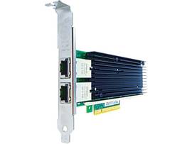 AXIOM 10GBS DUAL PORT RJ45 PCIE X8 NIC CARD FOR DELL - 540-BBGU