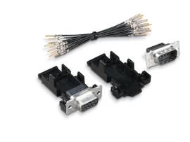 BLACK BOX CORP TWO-HEADED HOOD KIT DB9 MALE/DB9 FEMALE