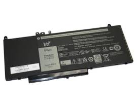 BATTERY TECH BTI R0TMP-BTI 4-CELL 7.6V LI-ION NOTEBOOK BATTERY FOR DELL LATITUDE E5450, E5550