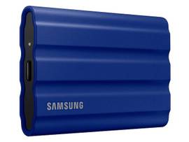 SAMSUNG USB 3.2 GEN. 2 T7 SHIELD 1TB PORTABLE SSD - BLUE
