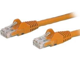 20FT CAT6 ETHERNET CABLE ORANGE 100W POE