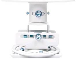 LOW PROFILE UNIVERSAL CEILING MNT WHT