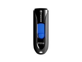 TRANSCEND 512G, USB3.1, PEN DRV, CAPLESS, BLK