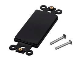 MONOPRICE BLANK DECOR INSERT BLACK