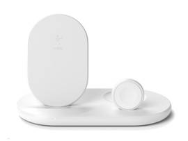 BELKIN STAND/PAD/PUCK,PSU,WHITE
