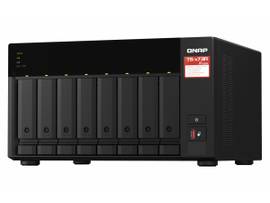 QNAP DESKTOP 8-BAY NAS/ISCSI IP-SAN, AMD RYZEN V1000 SERIES V1500B 4C/8T 2.2 GHZ, 8GB RAM, 10G-READY