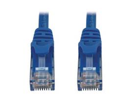TRIPPLITE CAT6A CABLE SNAGLESS MOLDED MM BLUE 20FT