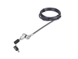 STARTECH UNIVERSAL LAPTOP LOCK 6.6FT (2M), SECURITY CABLE FOR NOTEBOOK COMPATIBLE WITH NOBLE WEDGE/NANO/K-SLOT; KEYED LOCKING CABLE, ANTI-THEFT CABLE