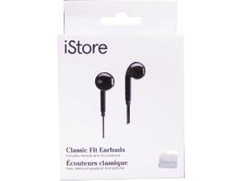 TARGUS ISTORE CLASSIC FIT EARBUDS - GLSSY BLK