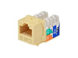 MONOPRICE CAT6 PUNCH DOWN KEYSTONE JACK - BEIGE
