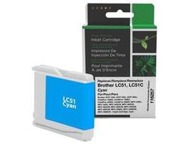 CLOVER IMAGING REMANUFACTURED CYAN INK CARTRIDGE REPLACEMENT FOR BROTHER LC51