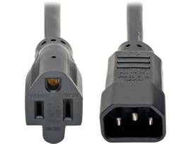 TRIPP LITE POWER CONVERTER CABLE -PC PLUG TO AC REC